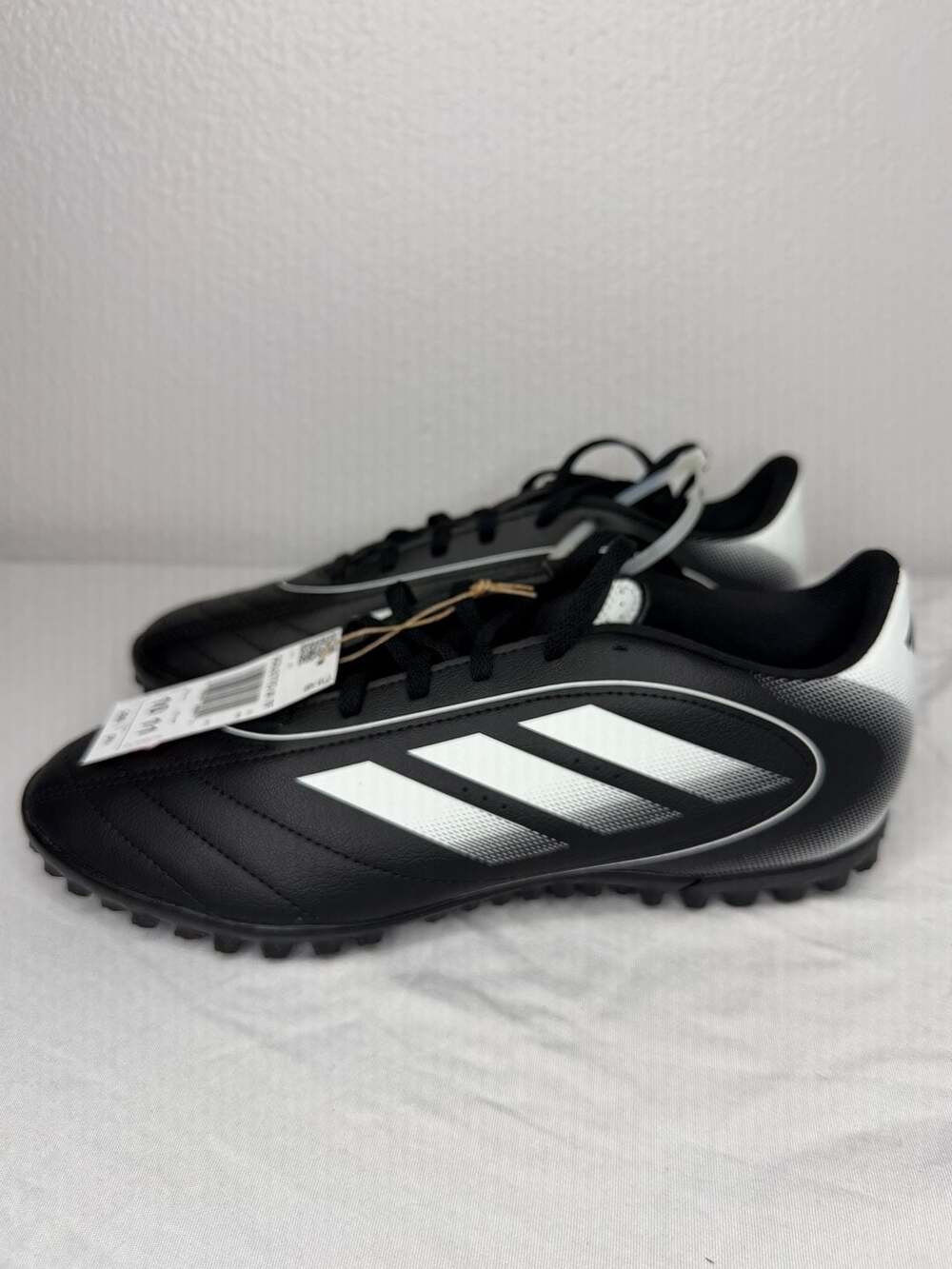 Adidas Goletto IX TF Size 11 Black White Turf Soccer Cleats